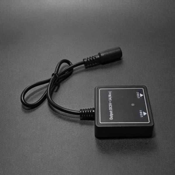 5V3A hurtigladeadapter Solar spenningsregulator 5v-30v for solcellepanel USB-lader for telefonkamera ladeadapter 28cm