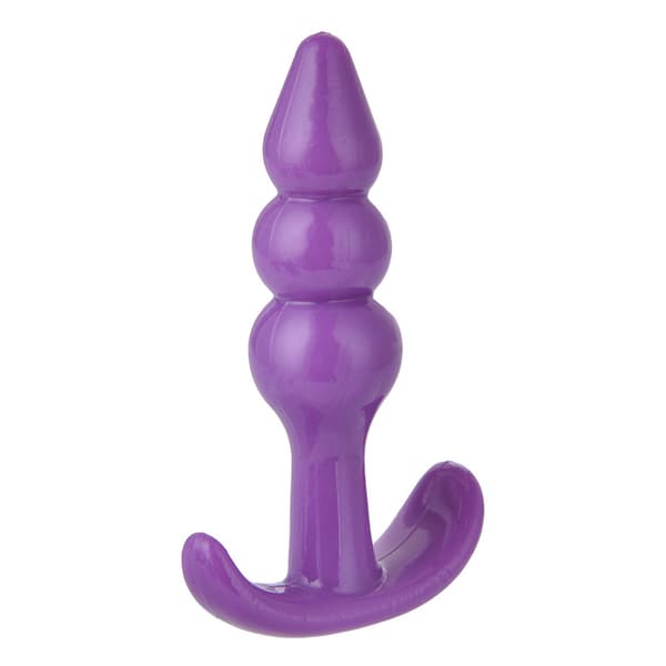 4 stk/sett Anusdilatasjon Buttplugg Buttplugg Prostatastimuleringsmassasjeapparat Black