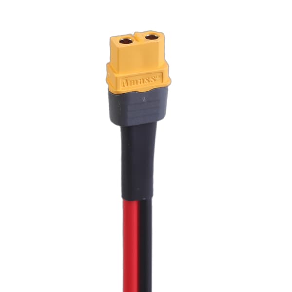 12AWG XT60 honladdningskabel för solgeneratorer och bilfällbar panel 3m
