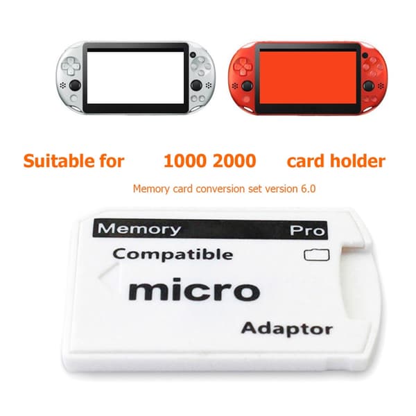 6.0 Hukommelseskort til, kort, 1000/2000 adapter, 3.65 system, til Micro-sd, original version