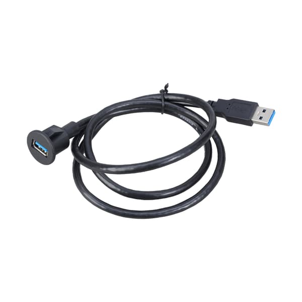 Inbäddad USB3.0 Förlängningskabel 5Gbps Laddningsdataöverföring Fordon Marint bruk
