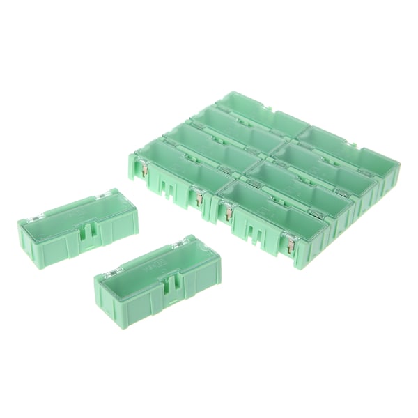 Mini SMD SMT Elektroniklåda IC Elektronikkomponenter Förvaring för Case 75x31.5x21