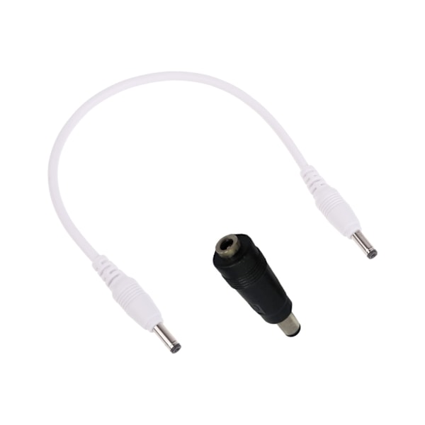 Universal DC3.5x1.35mm Strömadapterkabel med 5.5x2.5mm Adapter för LED-belysning, Skärmar Övervakningskameror