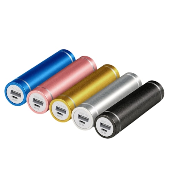 Batterihållare för 18650/21700 Batteri Power Bank Box Laddningsfodral R ed