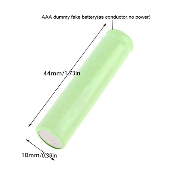 USB En-till-Två AA+AAA Batteri Elimineringskabel 3V Kontinuerlig Strömförsörjningslösning USB Strömförsörjningsadapterkabel för Hygrotermometer