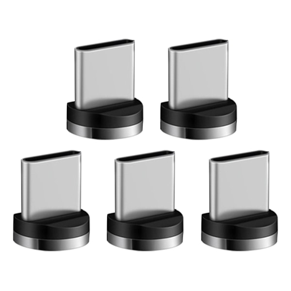 Magnetisk Laddaradapter Skyddar Mot Damm och Smuts Typ C Micro USB Ask-Säker C