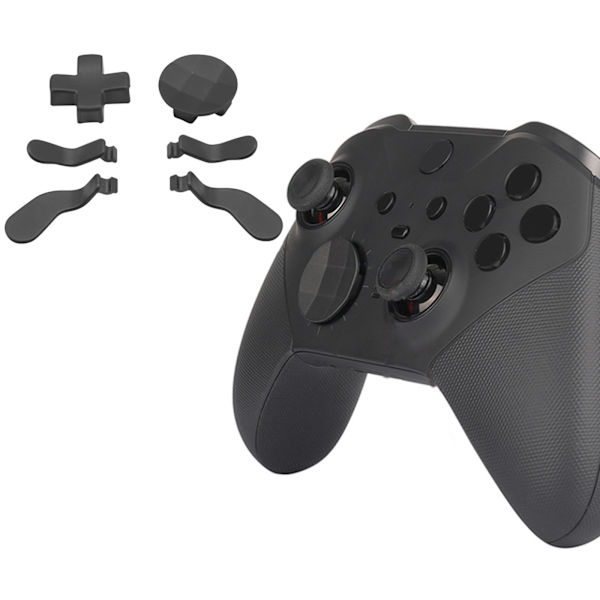 Set med 17 Ersättningsknappar och -plattor för XB One Elite Controller Series 2