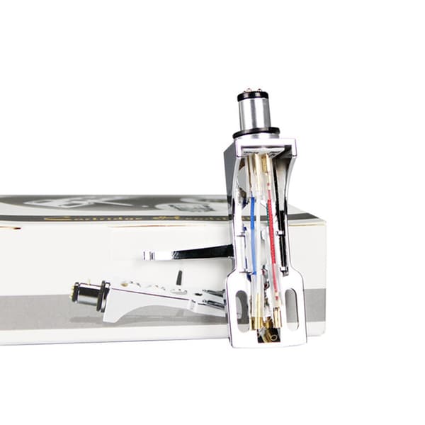 Universal for LP Disc Record Player Phono Turntable Headshell Cartridge Rack with 4 Leadwires for Direct-Drive Turntable Black