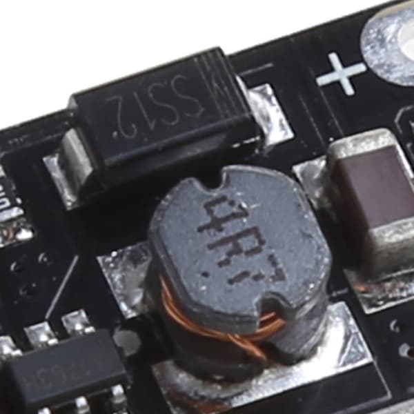 DC-DC Step Up Strømmodul for DC til DC Boost-omformer 3,7V til 12V spenning