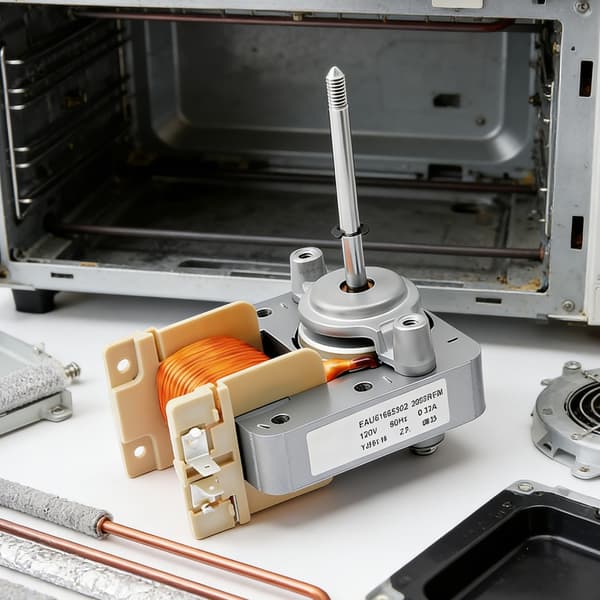 Ovnventilator Motor ABS Tekstur til Ovne Forbedret Luftcirkulation og Opvarmning