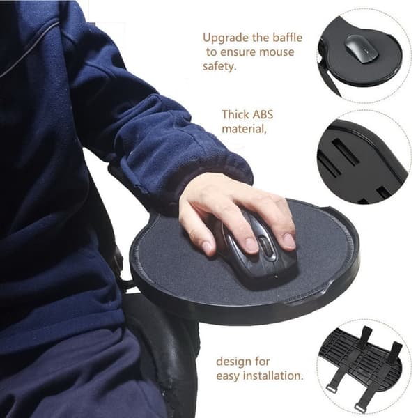 Musematte Armlene For Kontorstol Bord Museplattform Ergonomisk Musebrett null - Special for chairs