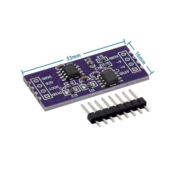 Høy presisjon CS1237 24-bits ADC-modul TL431 for vektsensorering 3 sets