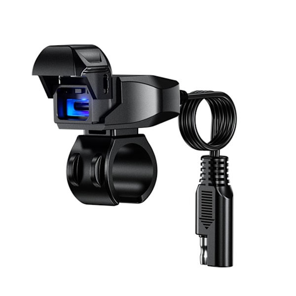 Motorcykel Fordonsmonterad Laddare Vattentät USB-C Adapter Typ-C Port Laddare
