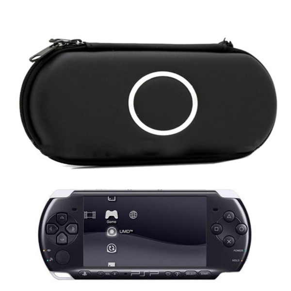 Hard for Shell förvaringsväska för PSP 1000 2000 3000 Console Portable EVA Waterproof Black