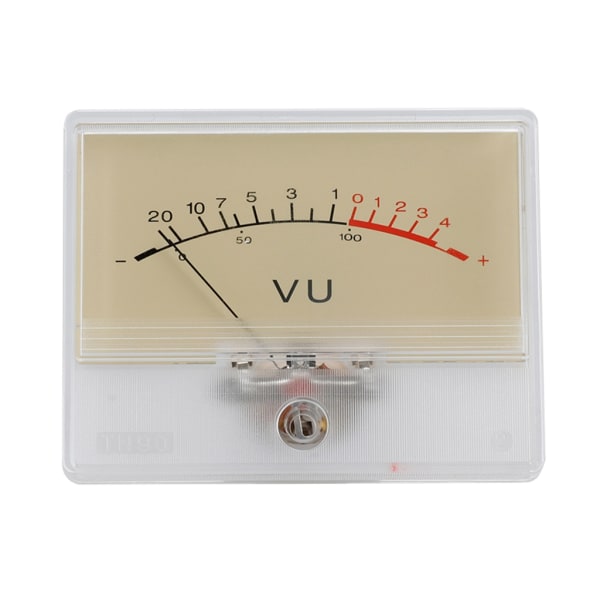 Portabel VUMeter-pekardigital ljudförstärkare DB-nivåindikator för hemmabio-mixer med bakgrundsbelysning