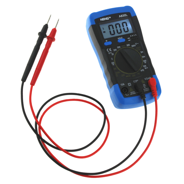 ANENG A830L Digital Multimeter LCD för DC AC Spänning Diodfrekvens Multitester