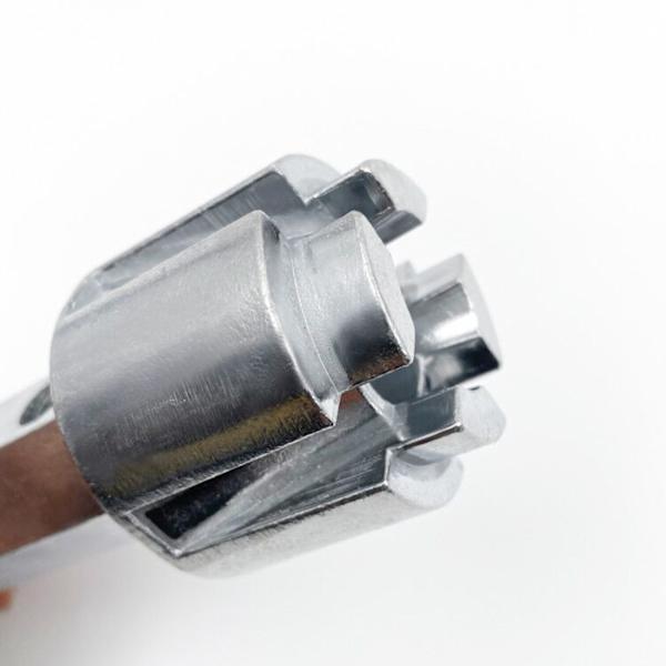 Badkarssilen Avtagare & Basinnyckel Dubbeländad Ratschnyckel Aluminiumlegering Bad & Dusch Avlopp Installerare Avtagare 5cm