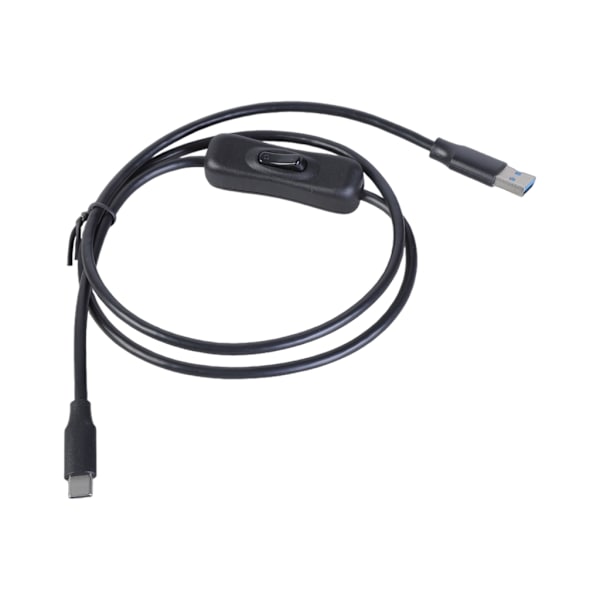 USB3.0 til USB C Forlengelseskabel med Strømbrytere 5Gbps Dataoverføring 0.3m