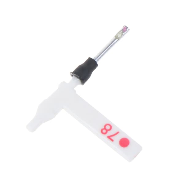 For Dobbel Ruby ​​Og Safir Erstatt Platespiller Pickup Nål for berøring LP.78