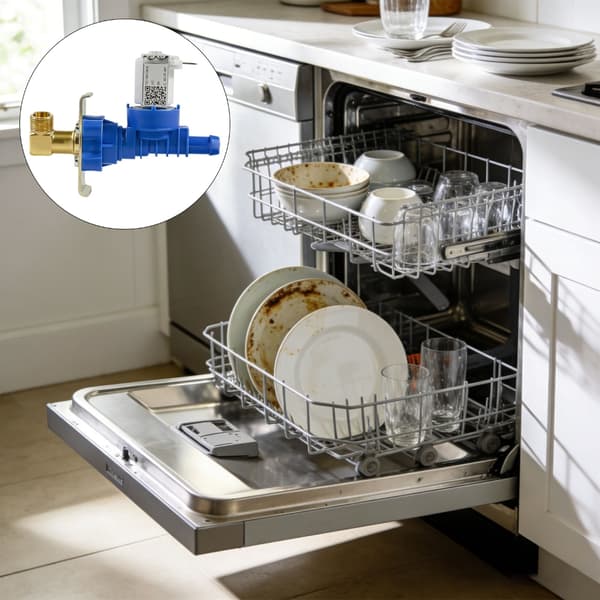 Högpresterande diskmaskinsinloppsventilmontering 5221DD1001E vatteninloppsventiler