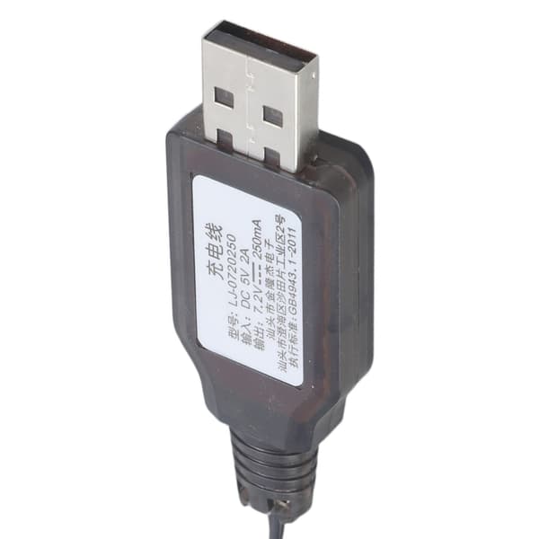 7.2V JST Lithium Batteri Opladerkabel til Robot Fjernstyret Bil 50cm Langt