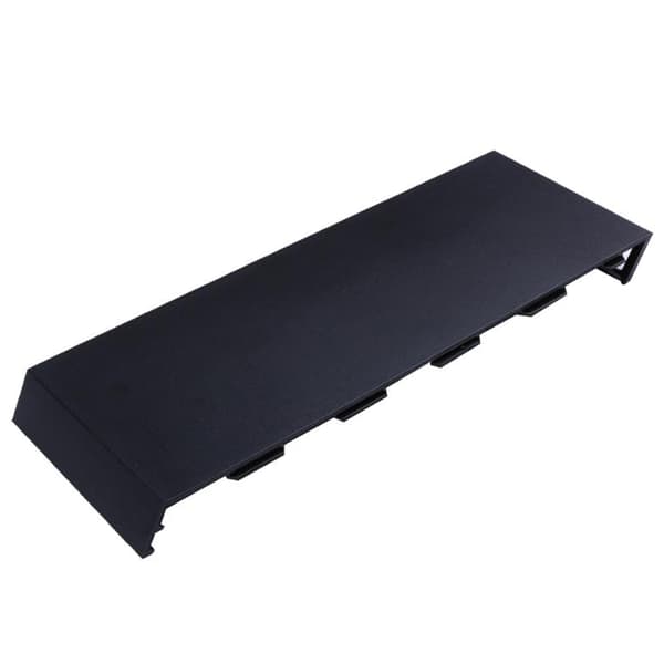 Erstatningsdeksel for konsoll Solid Matt HDD-brønn Harddiskdeksel for skall til etui for konsoll Black