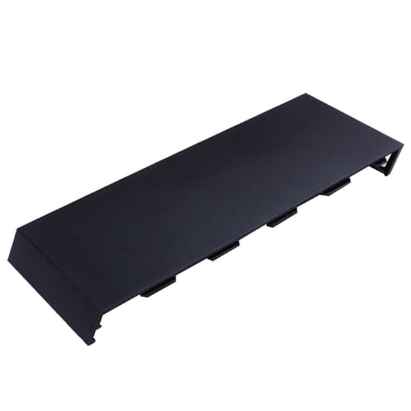 Erstatningshus Frontplade til Konsol Solid Mat HDD Bay Harddiskdæksel til Skal til Etui til Konsol Black