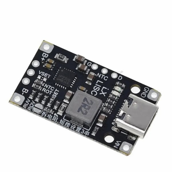 Lithium Batteri Opladnings Boost Modul Type C USB 2-3S Boost Modul Understøtter Hurtig null - 3S