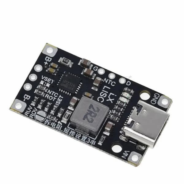 Litiumakun lataus Boost-moduuli Type C USB 2-3S Boost-moduuli tukee nopeaa latausta null - 3S