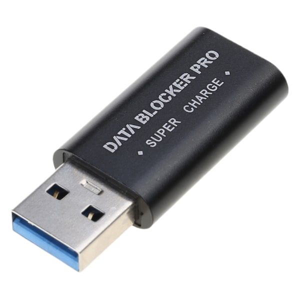 USB-datablockering snabbladdningsadapter för säker datatransfer och stöldskydd