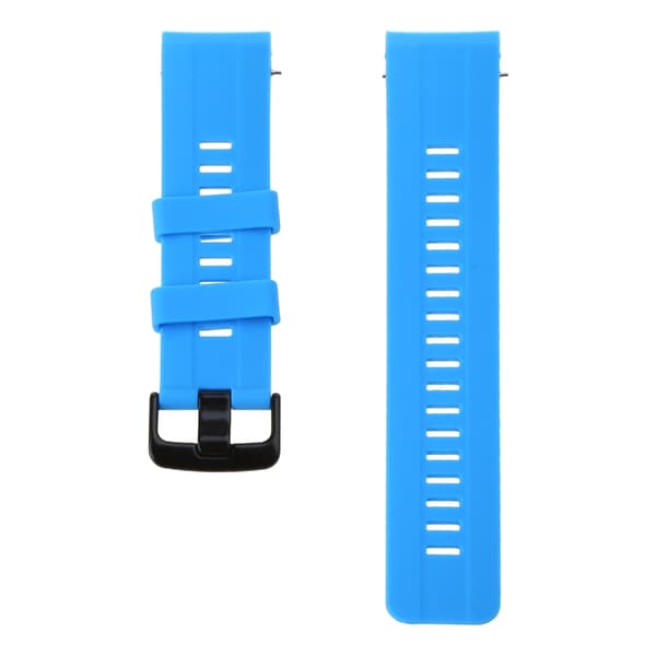 Håndledsrem Silikonerem Svedafvisende Bælte til Ur Smartwatch Armbånd Midnight blue
