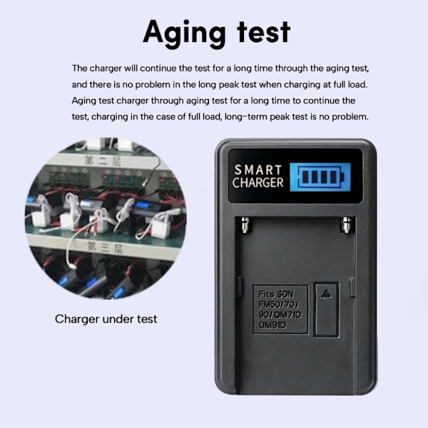 USB-kamera batteriladdare med statusindikator för CCDTRV308, CCDTRV138, CCDTRV328,