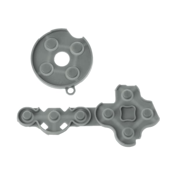 Ledende gummi silikonepuder til Microsoft til 360 trådløs controller kontaktknap D-Pad reparationsdele tilbehør