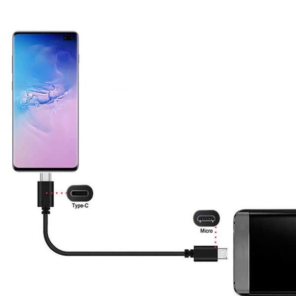 0.3/1 meter USB C til USB-kabel Sikker telefonopladningskabel Computer Højeffektivt dataoverførselskabel 30cm