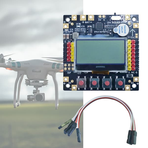 KK2.1.5 PLUS KK2 Flight Control Board Understøtter Forskellige Flykonfigurationer