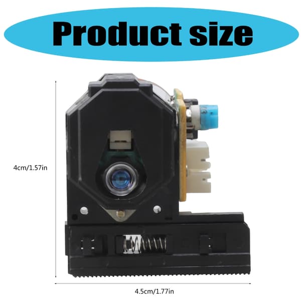 Holdbar ABS H8147AF Optisk Pickup Linse For Jevn Signalmottak Og Langvarig Ytelse Solid ABS Komponent