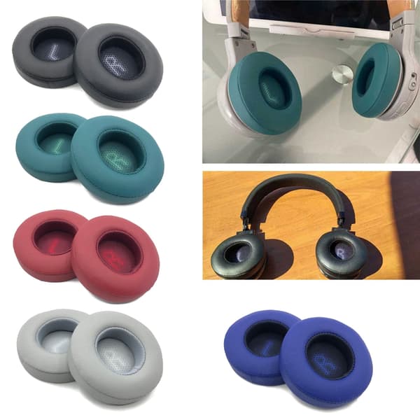 1 par ørepuder dækker hovedtelefonhylster til JBL-E35 E45 E45BT headset ørepude Black