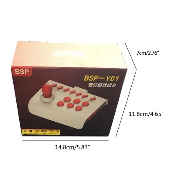 Spil Joystick Kablet-Bluetooth-kompatibel/2.4G Forbindelse Arkadespil Konsol Rocker til D