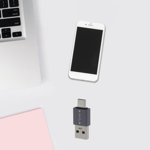 Konverteringsadapter USB3.0 til Type-C-stik til telefonopladere datakabel Universal Type-C til USB3.0 han-konverter