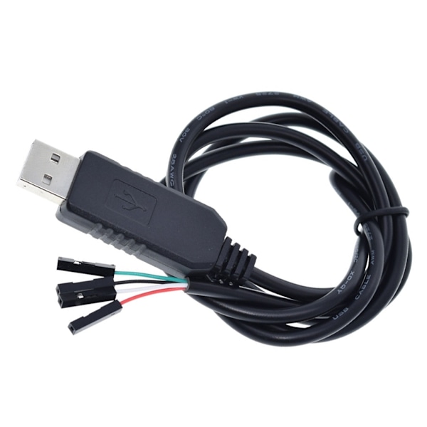 100cm USB till TTL-kabelmodul USB-överföring till TTL RS232 seriell portadapterm modul CH340 Nedladdningskabelkonverterare