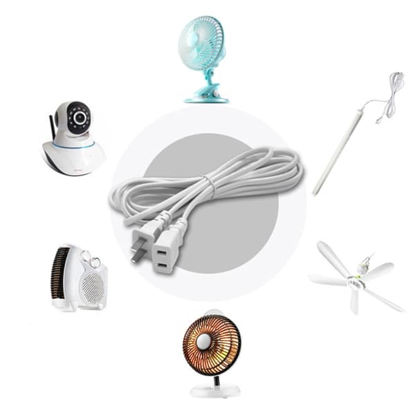 Multifunktionell 3 meter / 10 fot elkabel med strömbrytare, förlängningskabel för hemmabruk