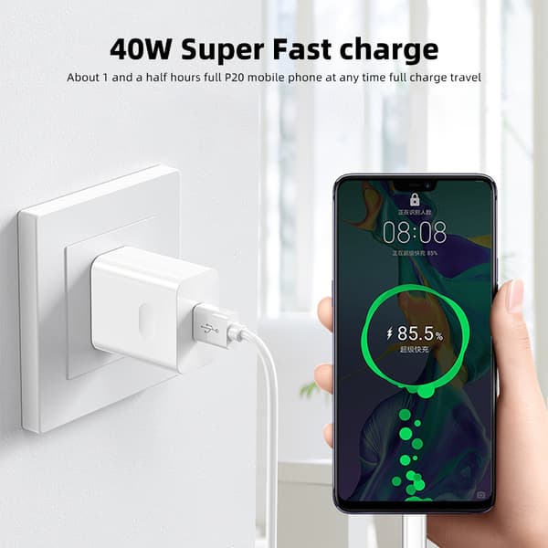 Nopea USB - Type C -datakaapeli 5A lataus älypuhelimille ja tableteille 1.5m Left bend
