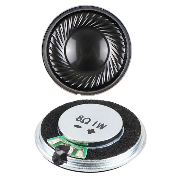 28mm Dynamiska Högtalare med Inre Magneter 8Ohm 1W för Ljud