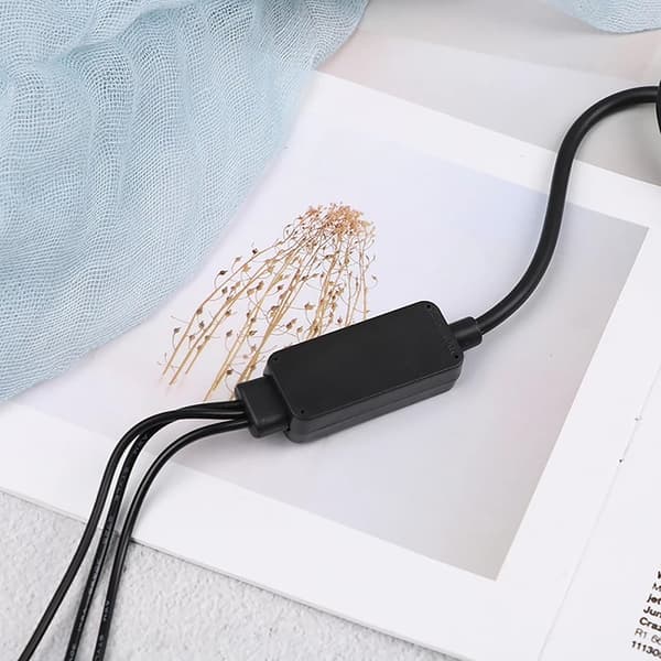 Komponentkabeladapterforlengelsesledning passer til konsoll Black