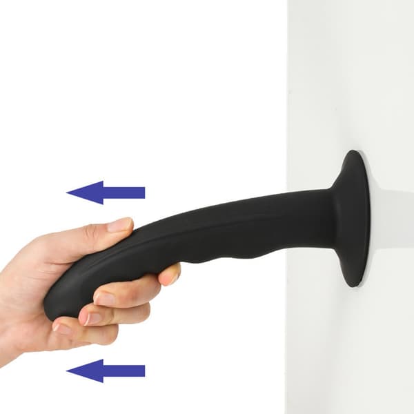 Lång silikonplugg med sugkoppsbas Upplev intim tillfredsställelse Bekväm och hållbar prostatamassage medium size