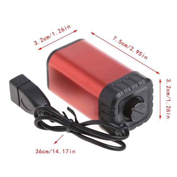 Vattentät 5V USB Bärbar 4X AA Batteriladdarehållare Kit Power Bank för Väska