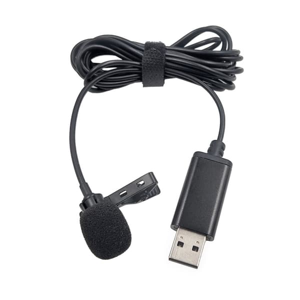 Mini USB-mikrofon, slag DV Lavalier Mic Bärbara externa stereomikrofoner