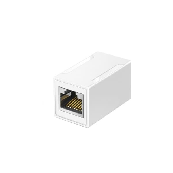 Versatilitys RJ45 Kobling Gigabit Inline Adapter til Cat7/Cat6 Netværkskabler null - Splitter black