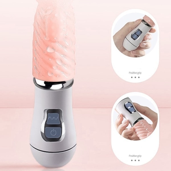 Klitorisstimulerande Vibrator Tunglickande Uppvärmningsleksak med 12 Vibrationslägen & Uppvärmningsfunktion för Kvinnlig Njutning null - Rechargeable 
