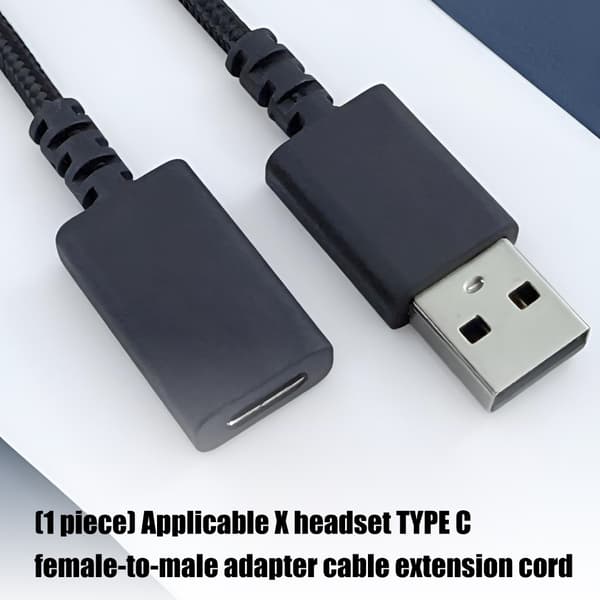 Funktionell USB C till USB A-sändaradapter för hörlurar